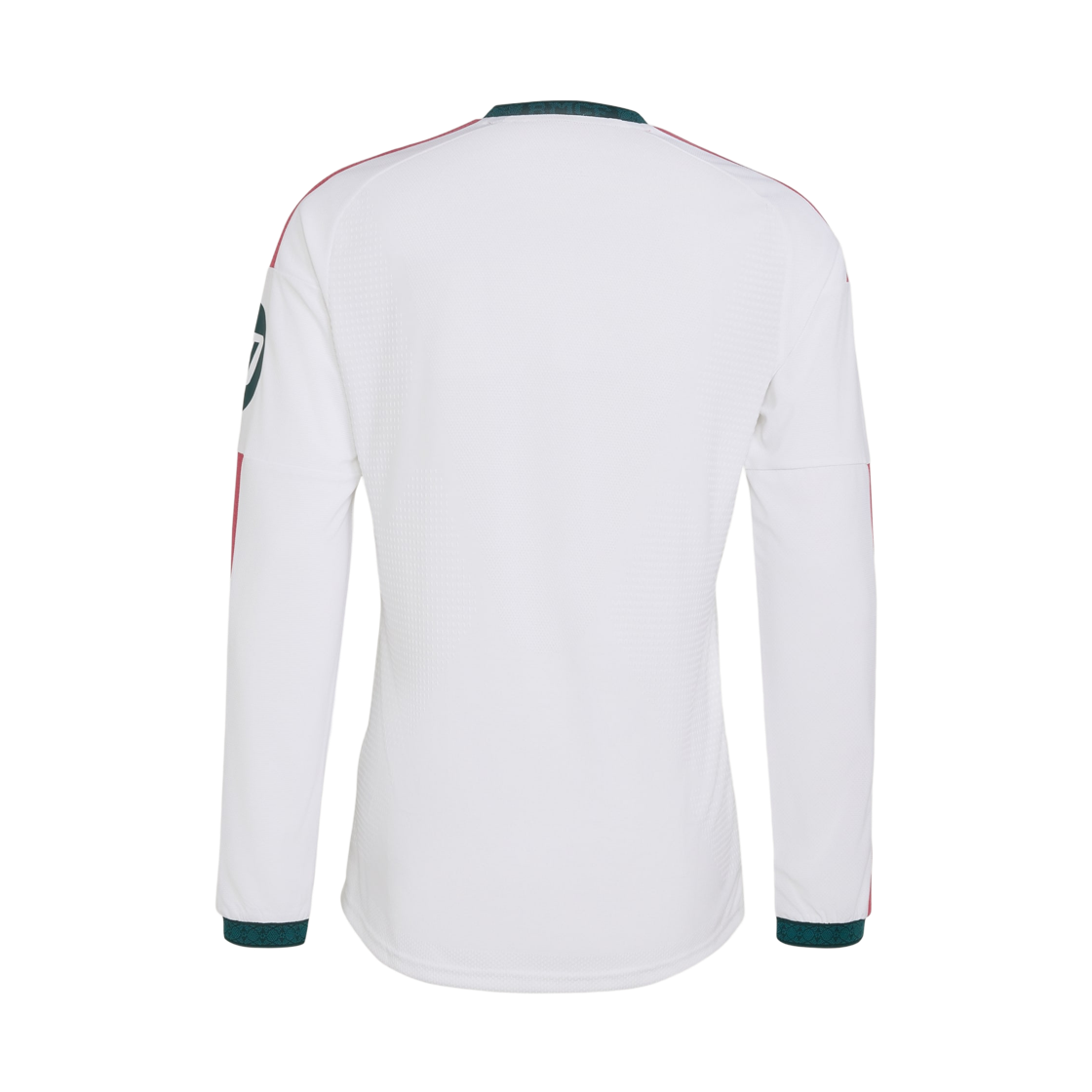 아디다스 레알 마드리드 26/27 롱슬리브 홈 어센틱 저지 화이트 - US 사이즈 (논 마킹 버전)(Adidas Real Madrid 26/27 Long Sleeve Home Authentic Jersey White - US Sizing (Non Marking Ver.)) - 2
