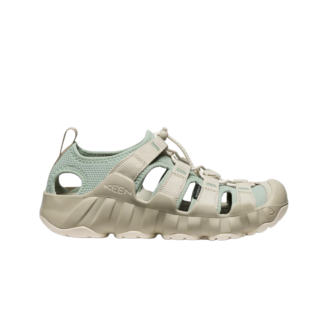 1030861 [17% 쿠폰] (W) Keen Hyperport H2 Sandal Iceberg Green Abbey Stone