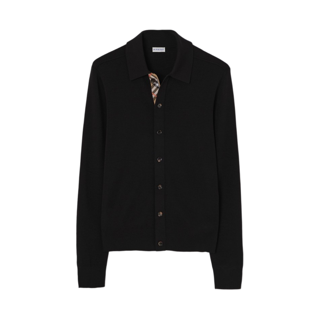 8127131 Burberry Wool Cardigan Black