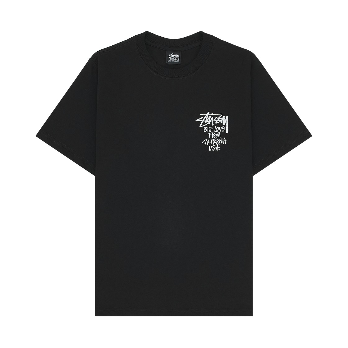 스투시 빅 러브 티셔츠 블랙(Stussy Big Love T-Shirt Black) - 2