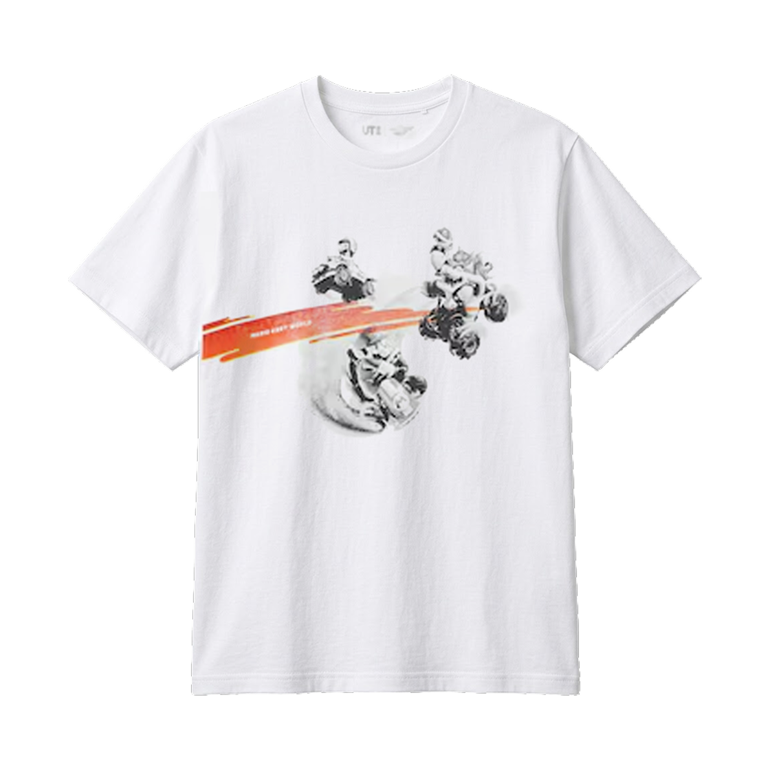489911-00 Uniqlo UT x Mario Kart World T-Shirt White