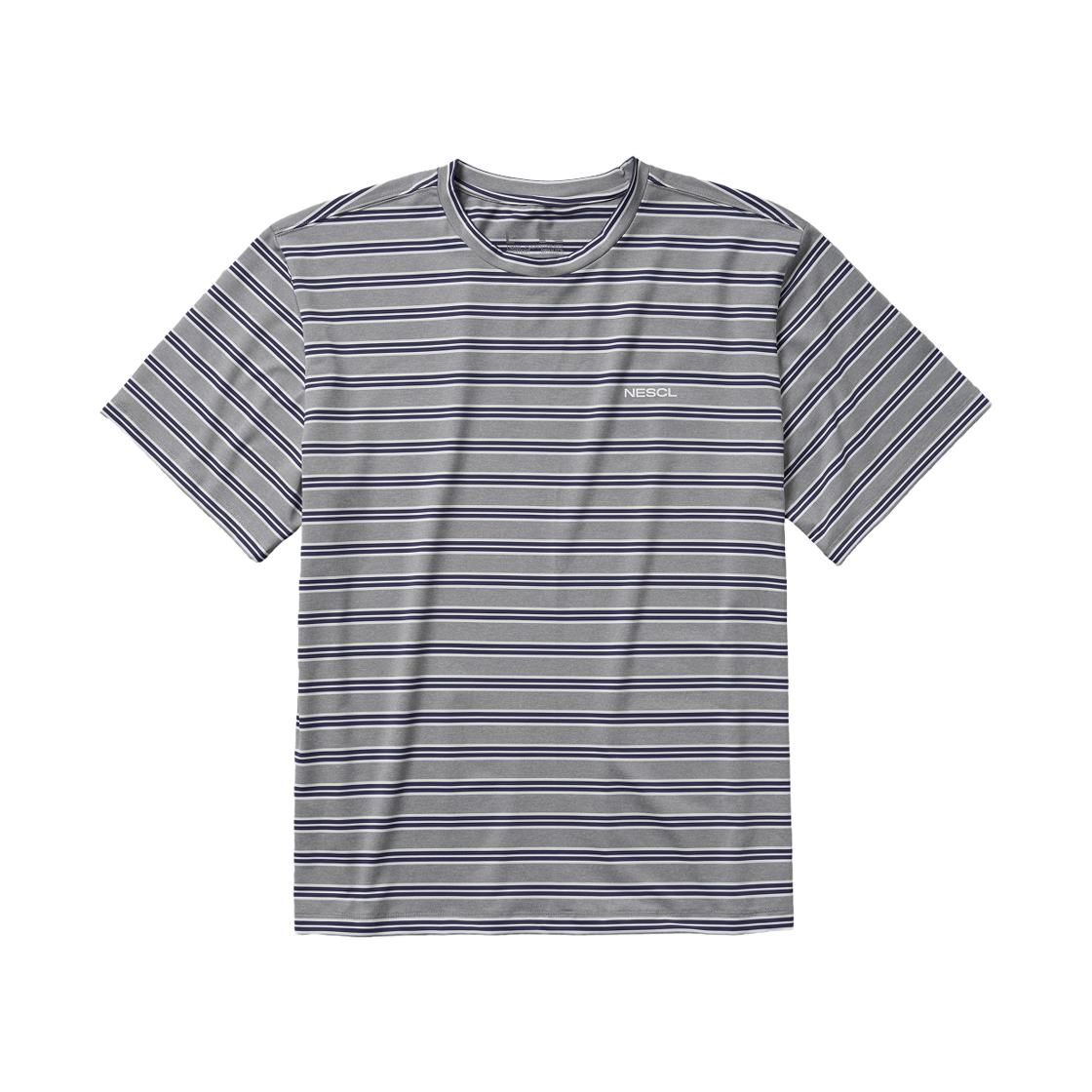 네거티브 스플릿 클럽 프로스트 스트라이프 시스템 티셔츠 그레이(negative split club Frost Stripe System T-Shirt Gray)