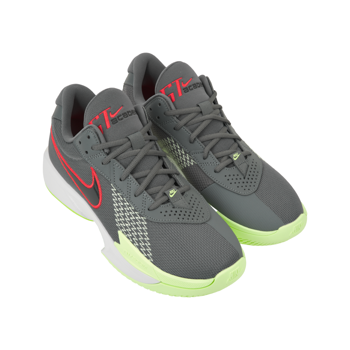 나이키 에어 줌 G.T. 컷 아카데미 EP 스모크 그레이 베얼리 볼트(Nike Air Zoom G.T. Cut Academy EP Smoke Grey Barely Volt) - 4