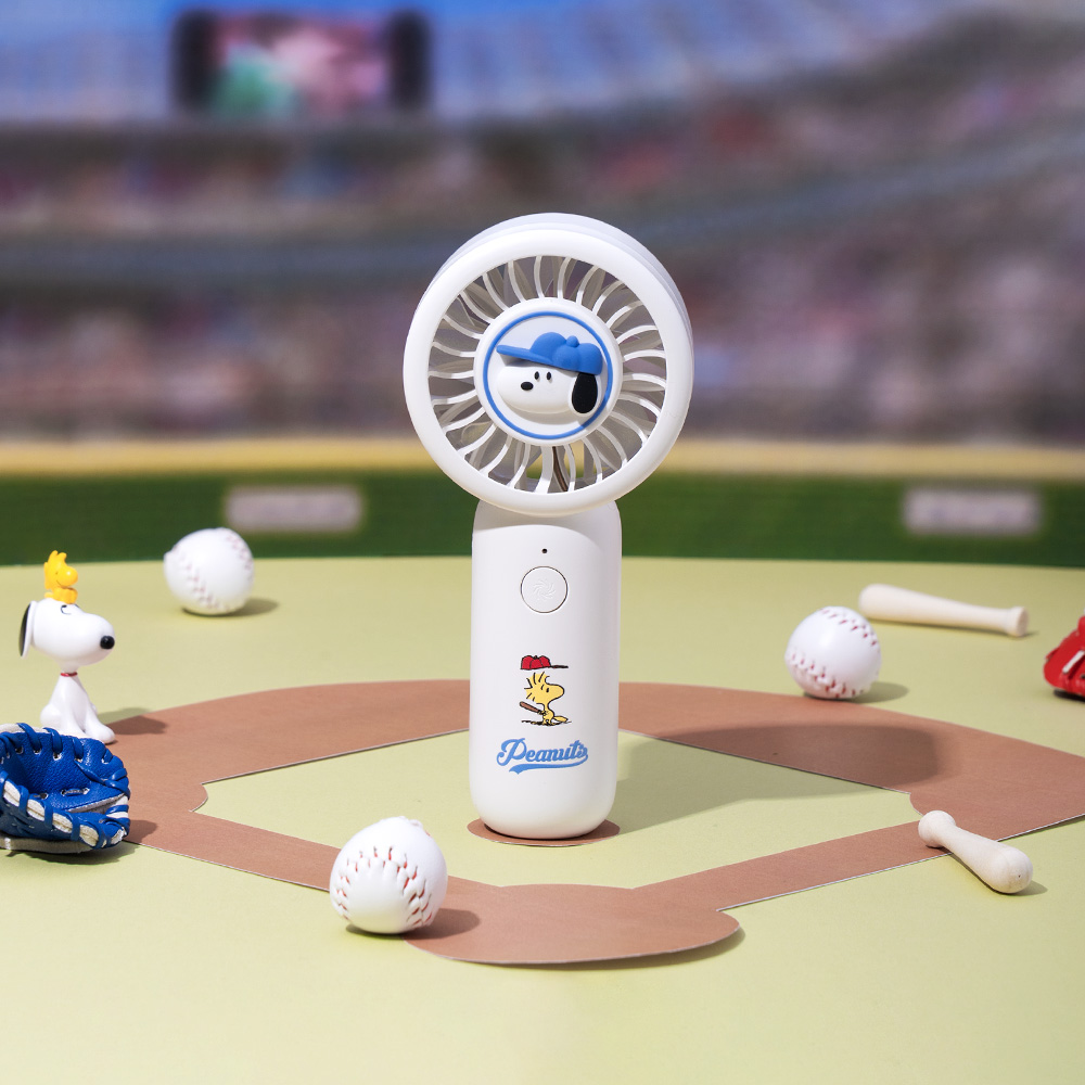 로이체 피너츠 스누피 충전식 휴대용 미니 선풍기 핸디팬(Royche Peanuts Snoopy Rechargeable Portable Mini Handy) - 6
