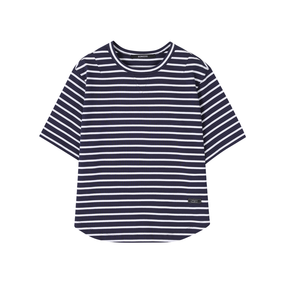 WI3TS758NY (W) SONGZIO COLLECTION Ecriture T Shirt Navy