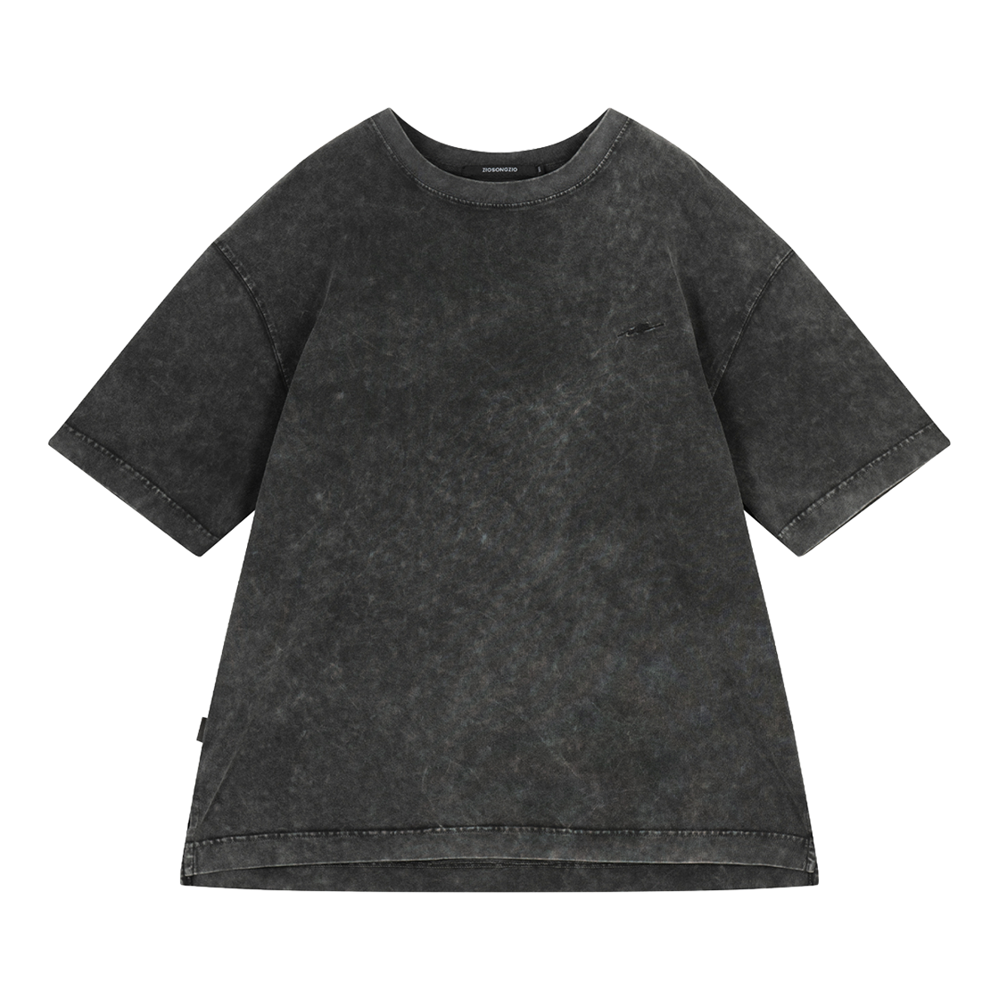 지오송지오 녹턴 솔트워싱 티셔츠 블랙 ZI3TS378BK(ZIOSONGZIO Nocturne Salt Washing T Shirt Black) - 2