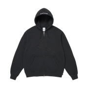 Supreme x Jordan Zip Up Hooded Sweatshirt Black - 26SS