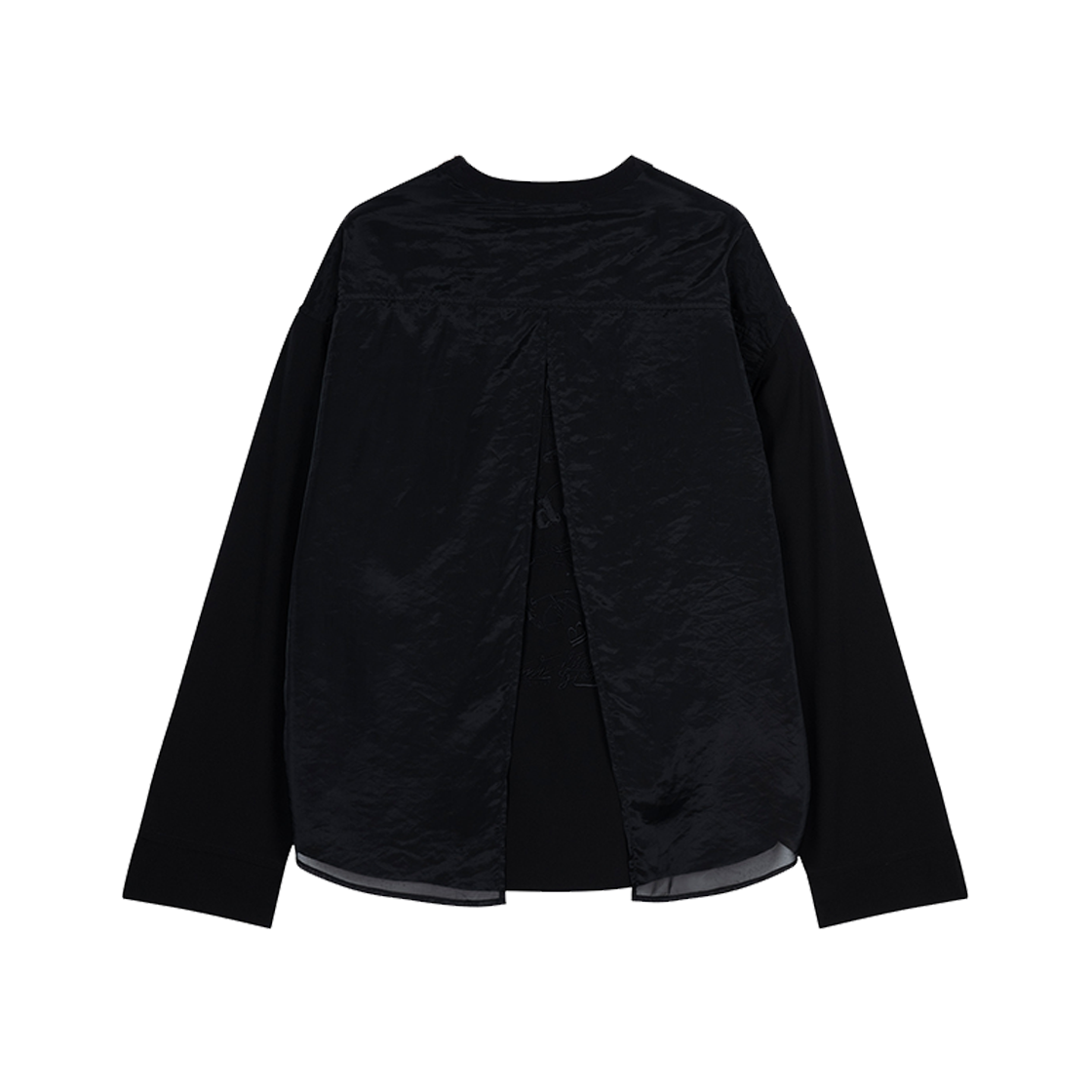 지오송지오 다다이즘 엠브로이드 백 플라이 티셔츠 블랙 ZI2TS213BK(ZIOSONGZIO Dadaism Embroidered Back Fly T-Shirt Black) - 2