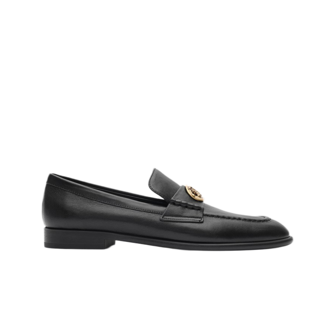 8128792 (W) Burberry Leather Opal Loafers Black