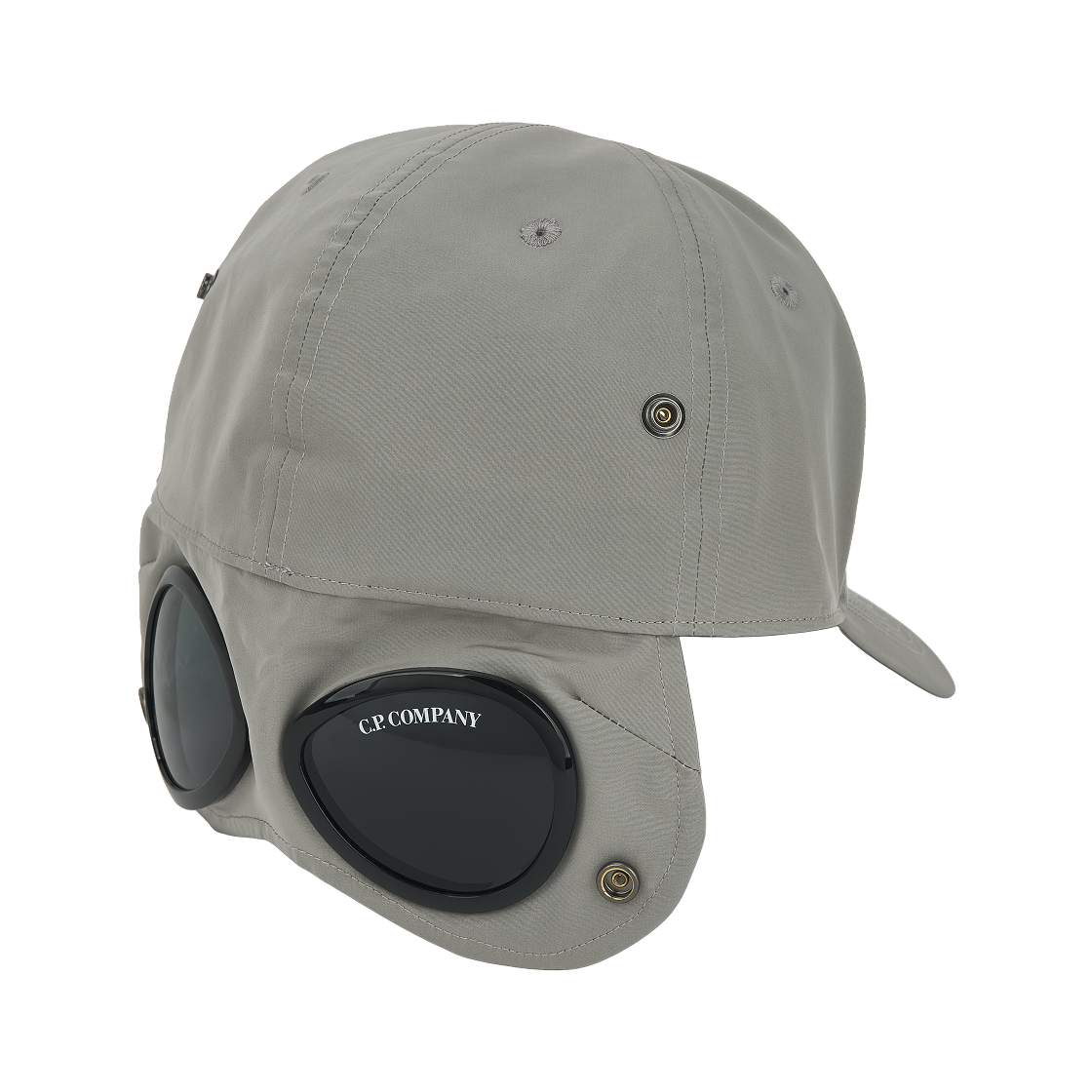 C.P. 컴퍼니 크롬-R 고글 캡 도브 그레이 - 26SS(C.P. Company Chrome-R Goggle Cap Dove Grey - 26SS) - 4