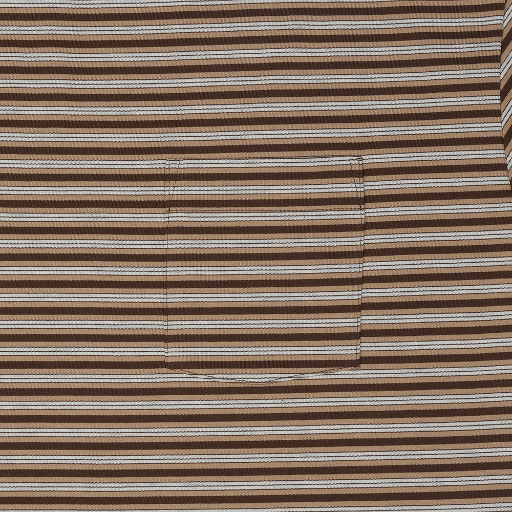 맨하탄 레코즈 포켓 보더 티 - 브라운(Manhattan Records Pocket Border Tee - Brown) - 4