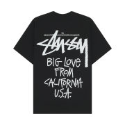 Stussy Big Love T-Shirt Black
