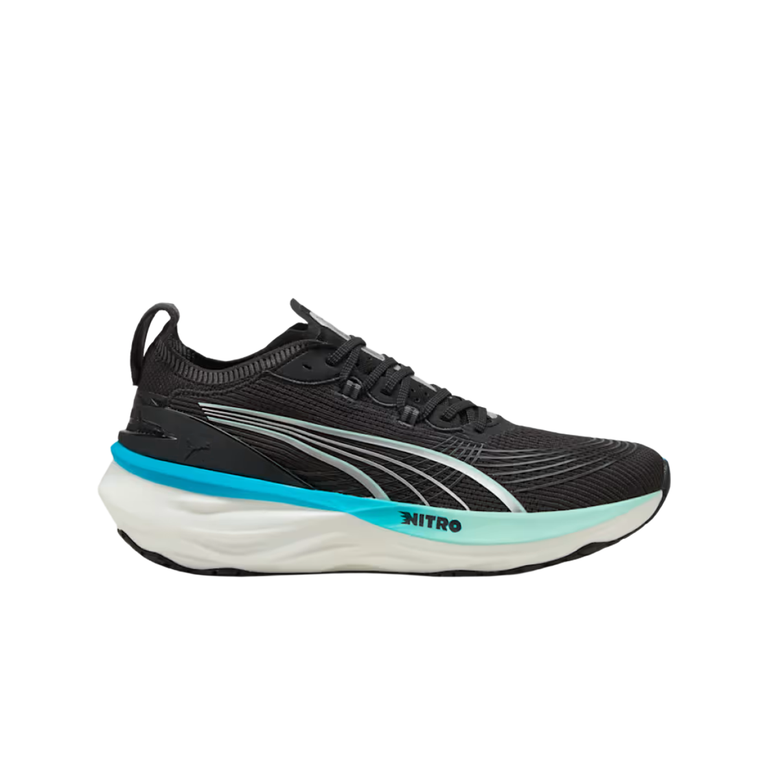 310109-14 Puma Foreverrun Nitro 2 Black Speed Blue