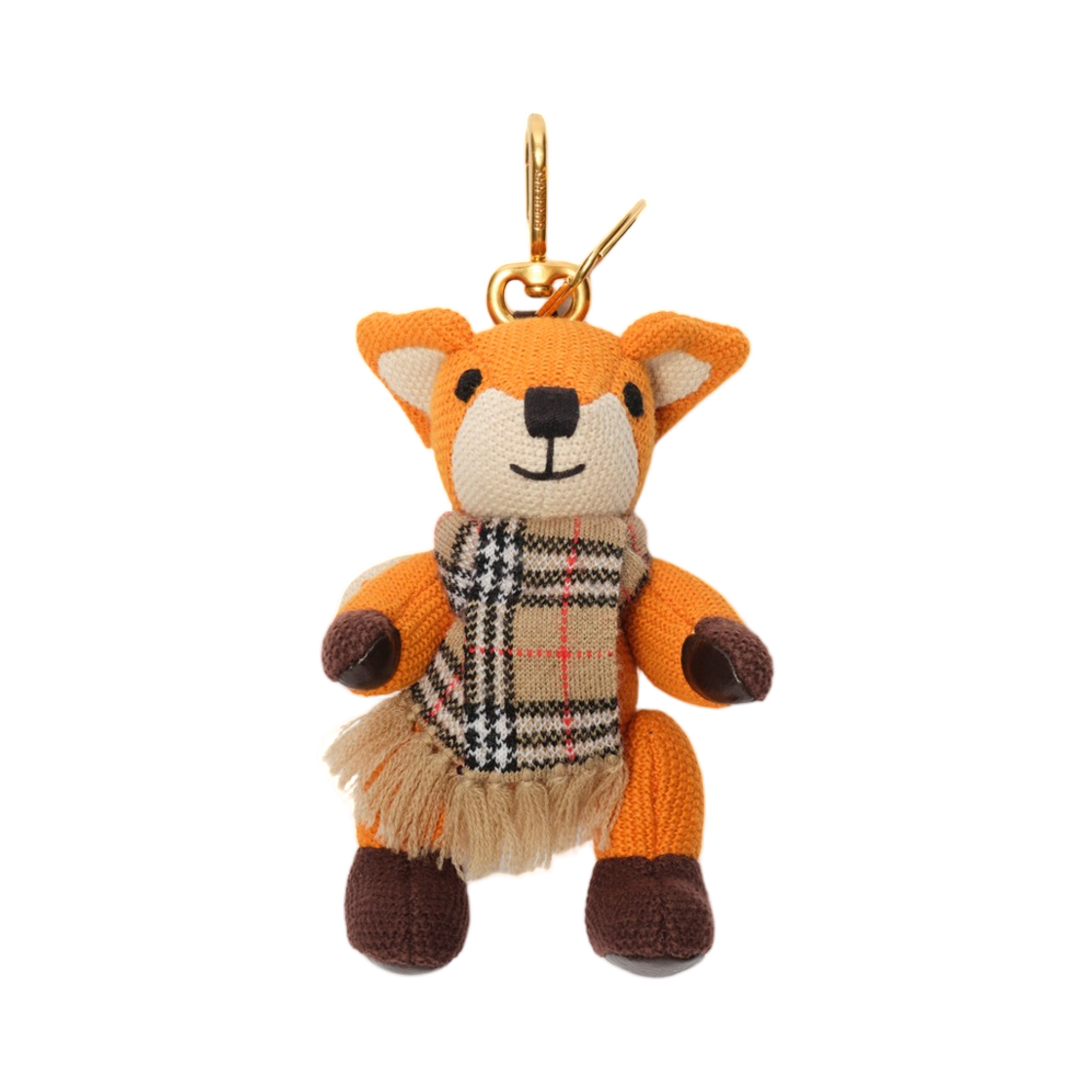 8129323 Burberry Fox Charm Pumpkin Orange