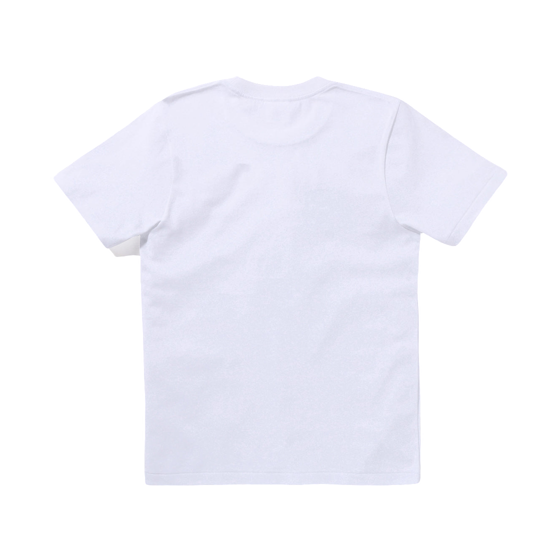(W) 베이프 베이비 마일로 원 포인트 티셔츠 화이트((W) BAPE Baby Milo One Point T-Shirt White) - 2