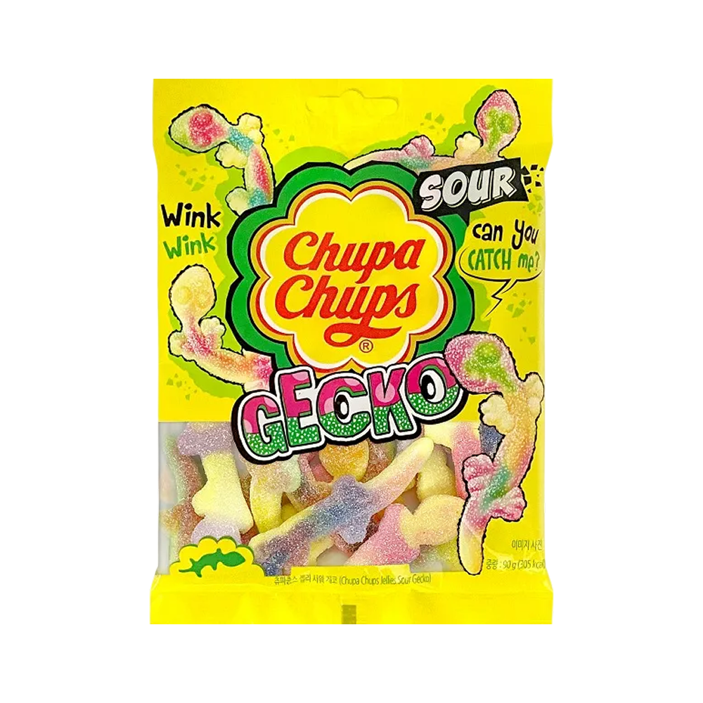 농심 츄파춥스 사워게코 90g * 12개(Nongshim Chupa Chups Sour Gecko 90g * 12ea)