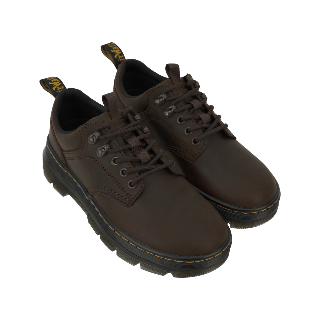 닥터마틴 리더 크레이지 호스 레더 유틸리티 슈즈 다크 브라운(Dr. Martens Reeder Crazy Horse Leather Utility Shoes Dark Brown) - 4
