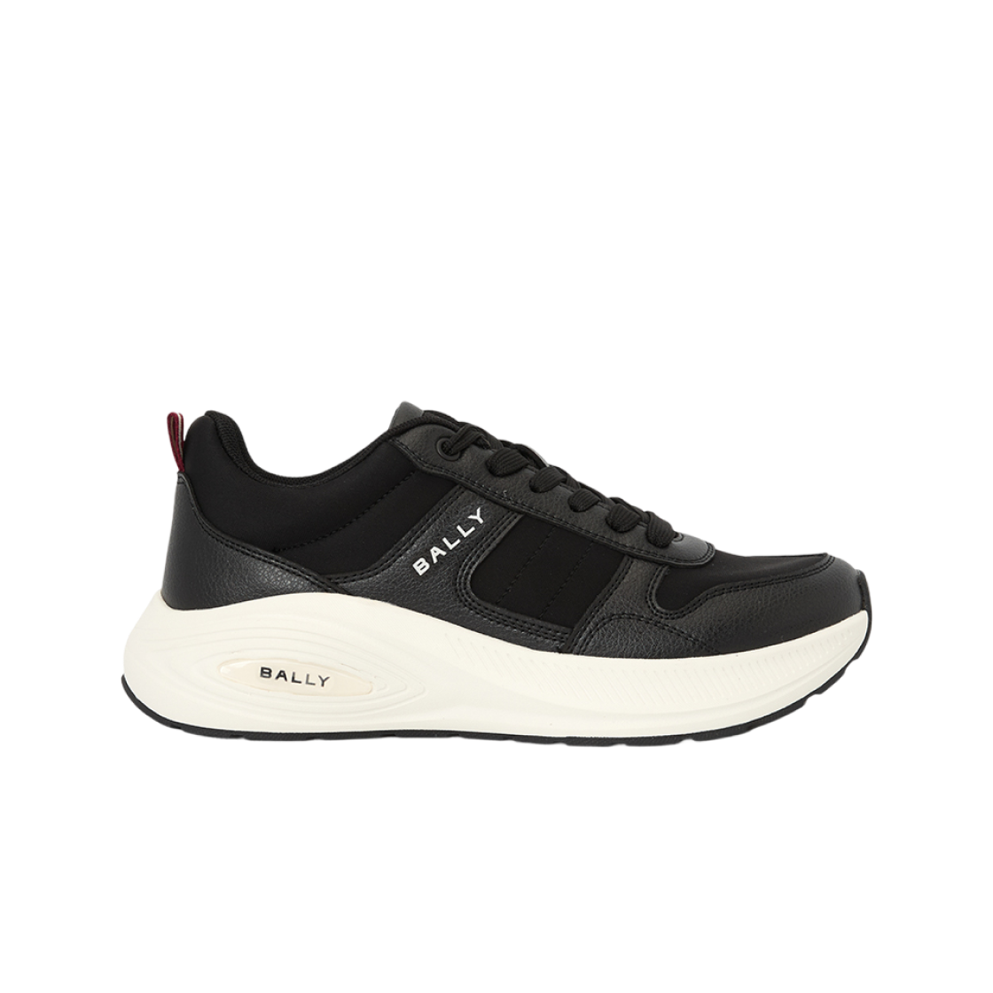 (W) 발리 러닝 스니커즈 블랙((W) Bally Running Sneakers Black)