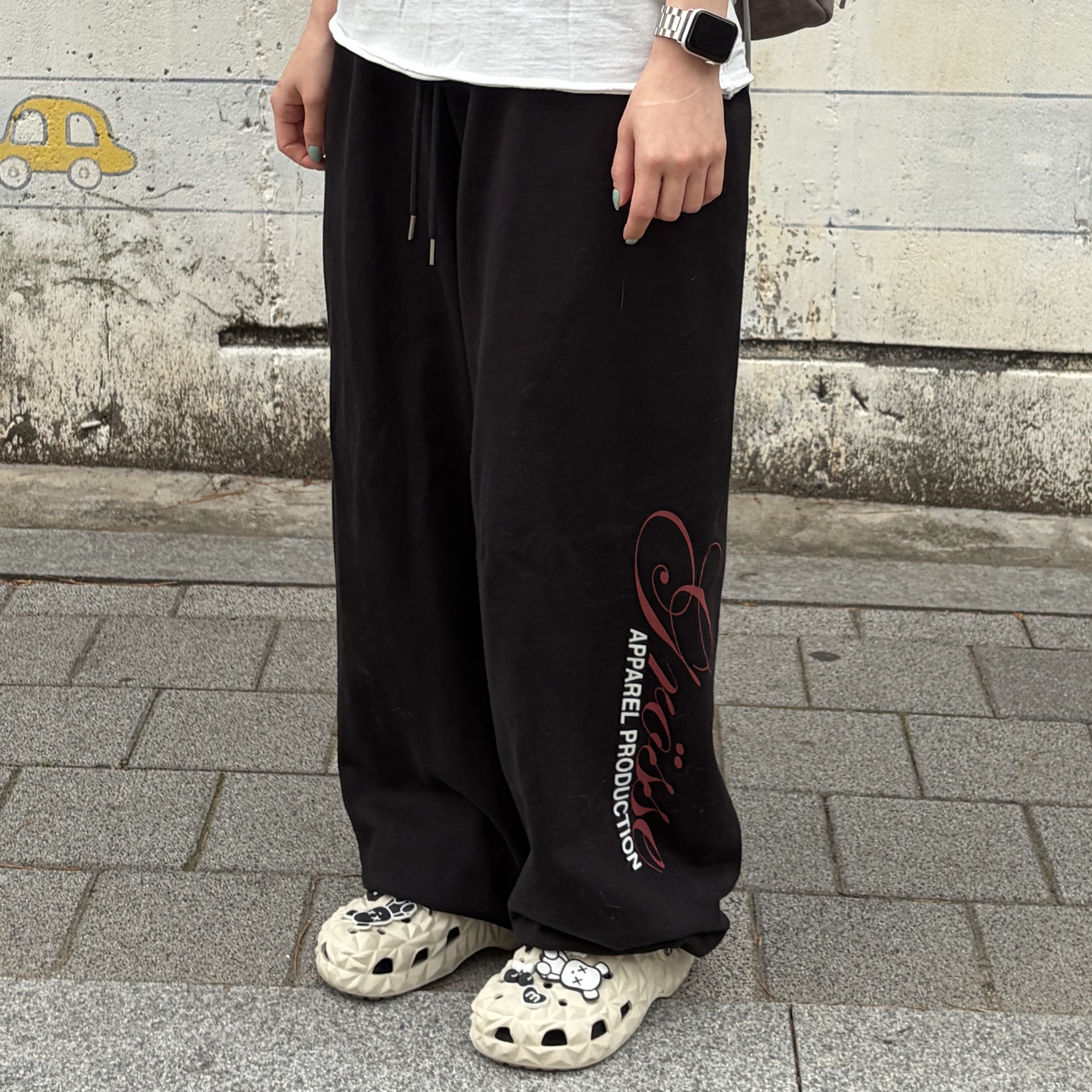 Epr. Layer Königlicher Sweatpants 착용 스타일