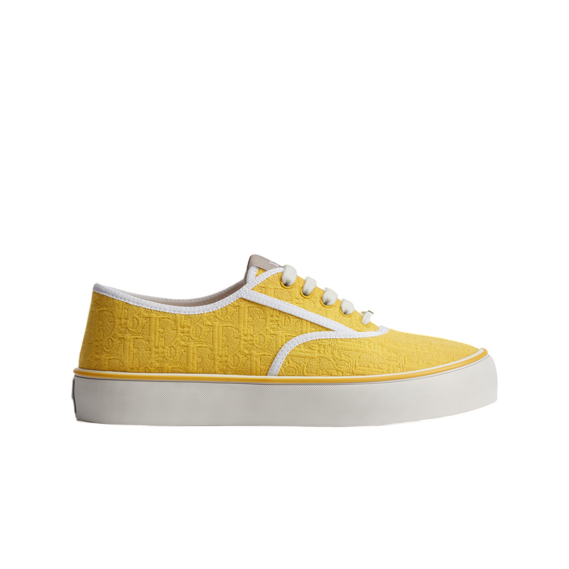 3SN348ADT-H200 Dior Sol Wind Sneakers Dior Oblique Jacquard Yellow