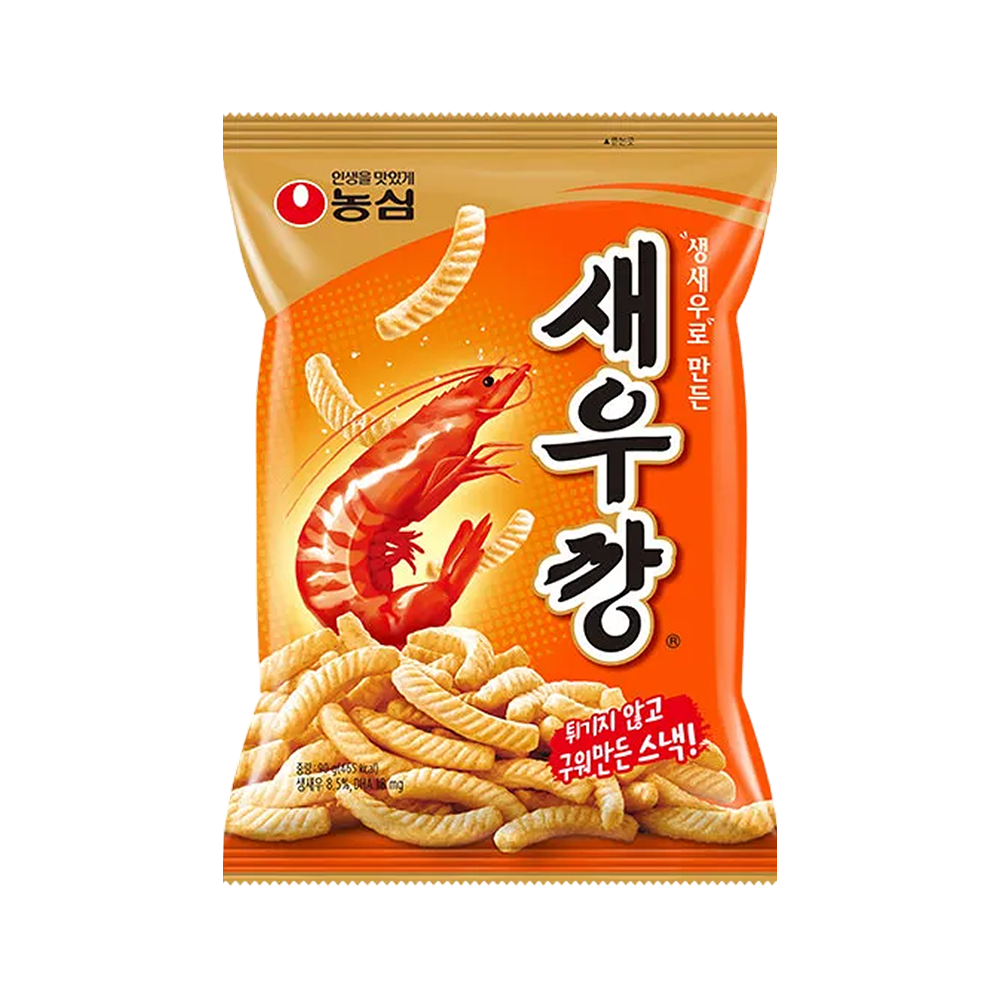 농심 새우깡 10봉(Nongshim Saewookkang Shrimp Crackers 10 Packs)