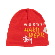 Stussy x Mountain Hardwear Caelum Dome Beanie Summit Red