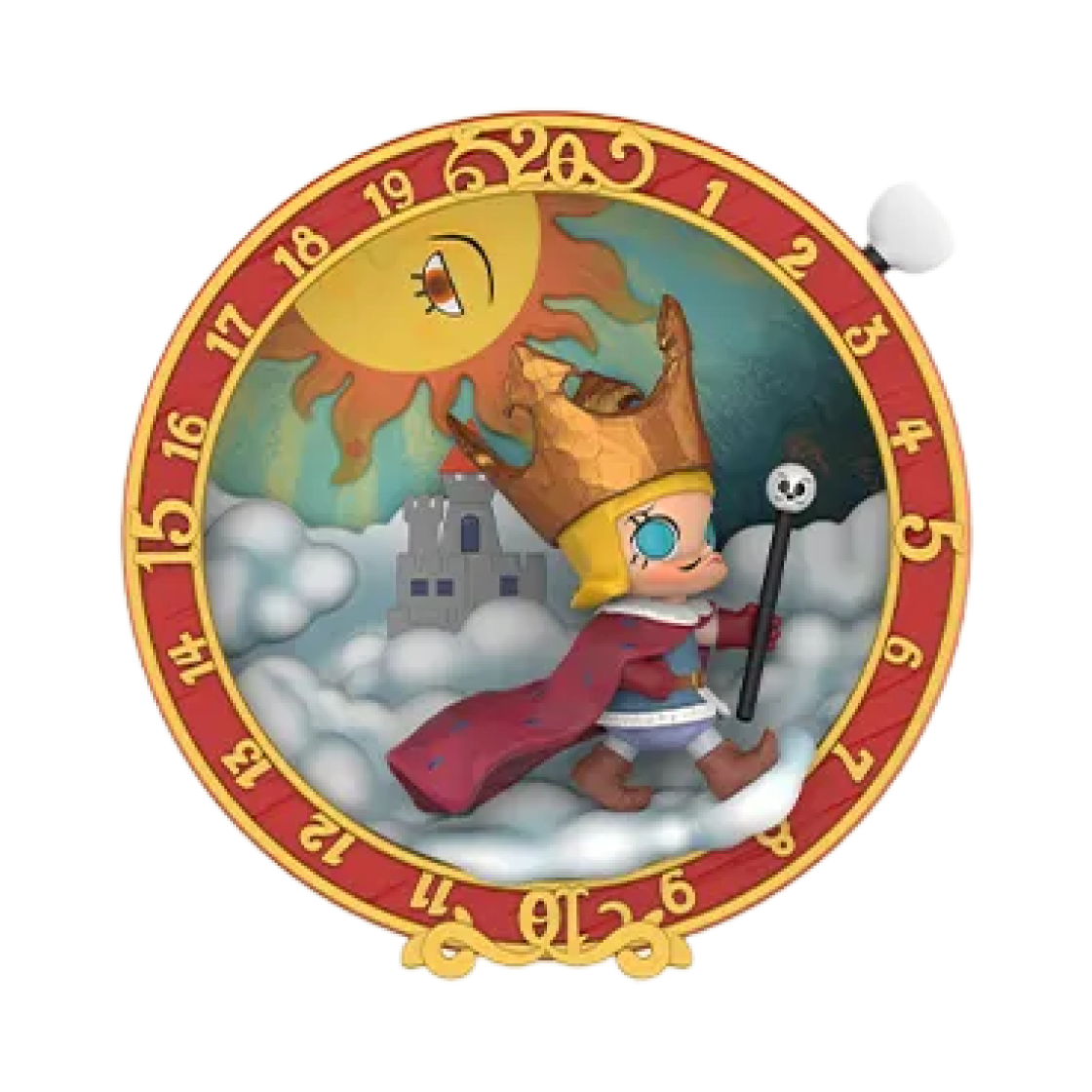 - Pop Mart Molly The Wheel of Time 20th Anniversary Series Figures Within My Realm Sun and Moon (Opened Case)