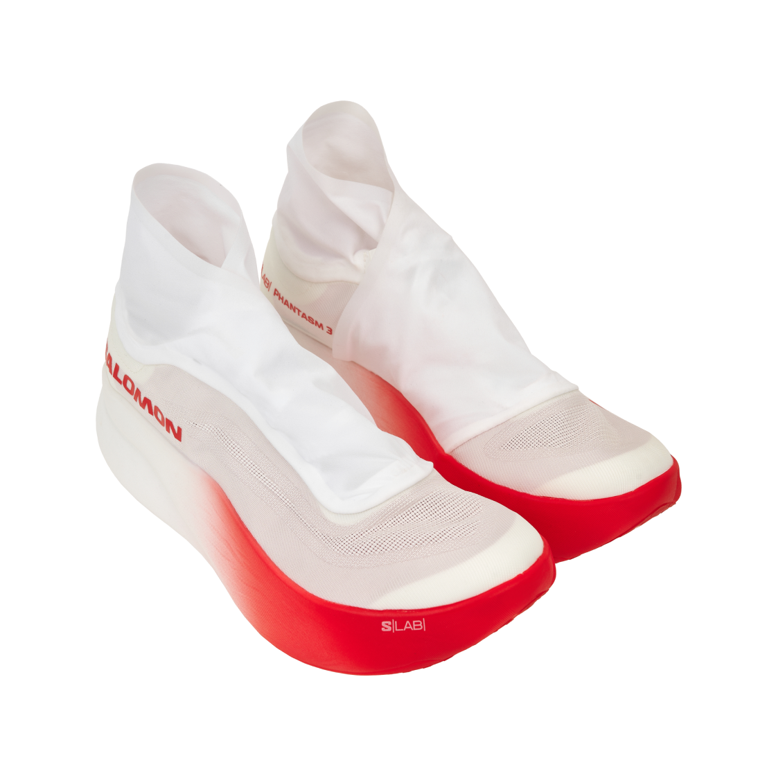 살로몬 S/랩 판타즘 3 화이트 파이어리 레드(Salomon S/Lab Phantasm 3 White Fiery Red) - 4