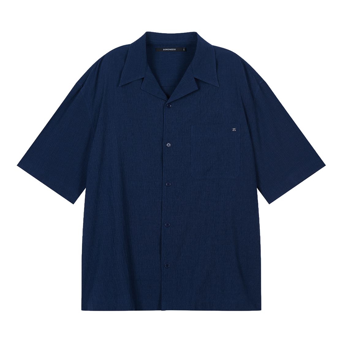 지오송지오 슈비터스 하프 셔츠 네이비 ZI3SH307NY(ZIOSONGZIO Schwitters Half Shirt Navy) - 2