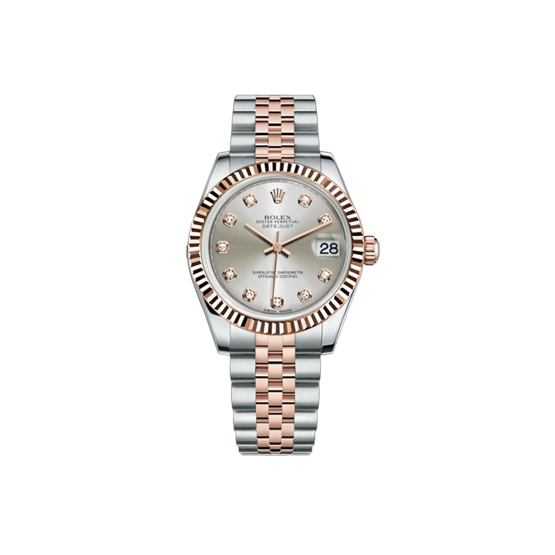 롤렉스 데이저스트 31-178271 실버 10P 쥬빌리 NO.7988(Rolex Datejust 178271 Silver 10P Jubilee No. 7988) - 1
