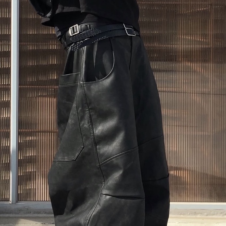 Epr. Layer Double Strap Belt 착용 스타일
