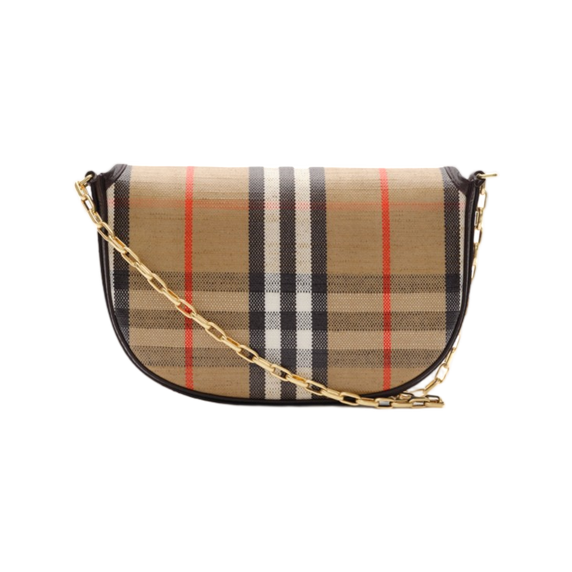 버버리 미니 하이랜드 체인 크로스바디백 샌드 베이지(Burberry Mini Highlands Chain Crossbody Bag Sand Beige) - 3