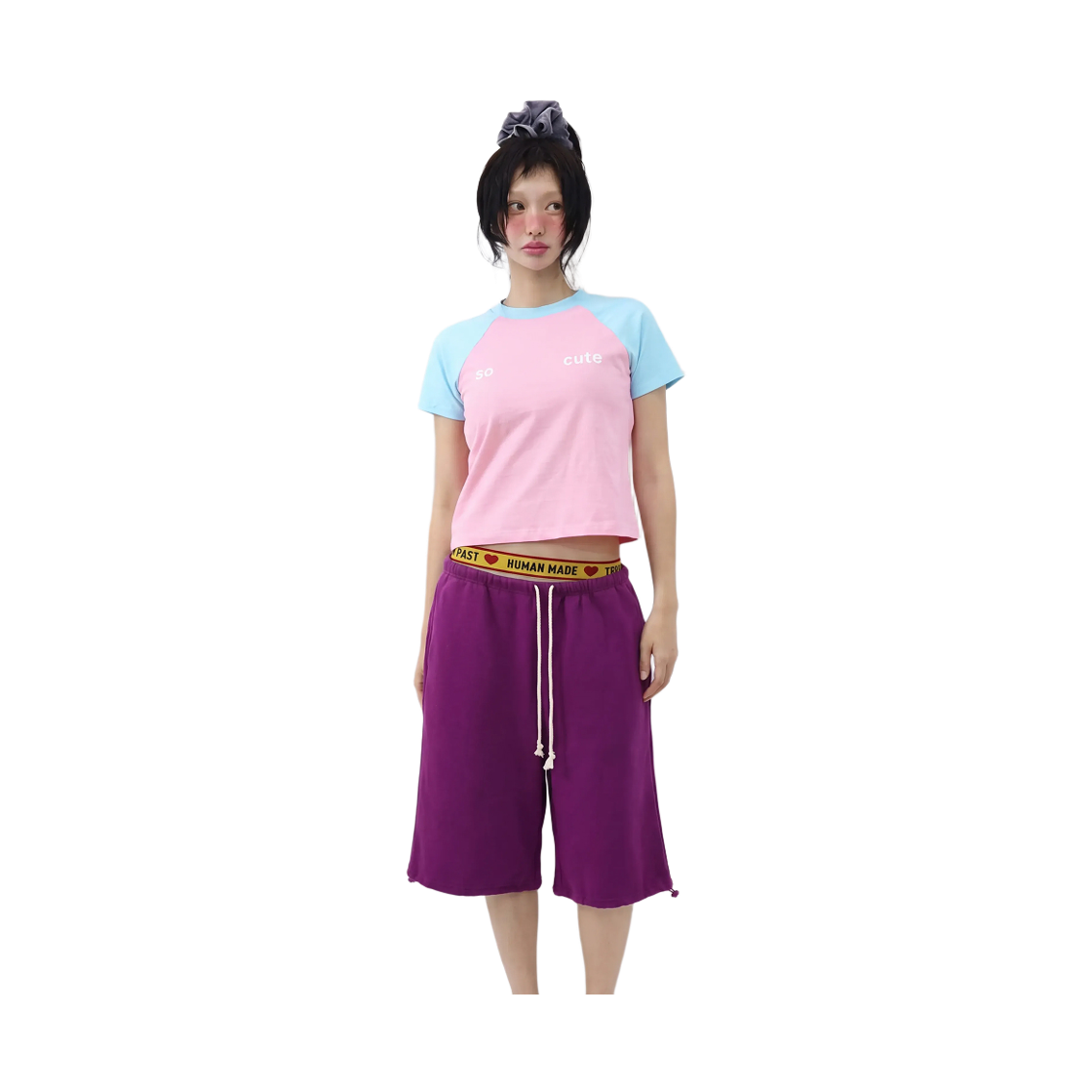 키코지 앤드 터프 미디 스웻 팬츠 퍼플(kikozy And Tough Midi Sweat Pants_Purple) - 3