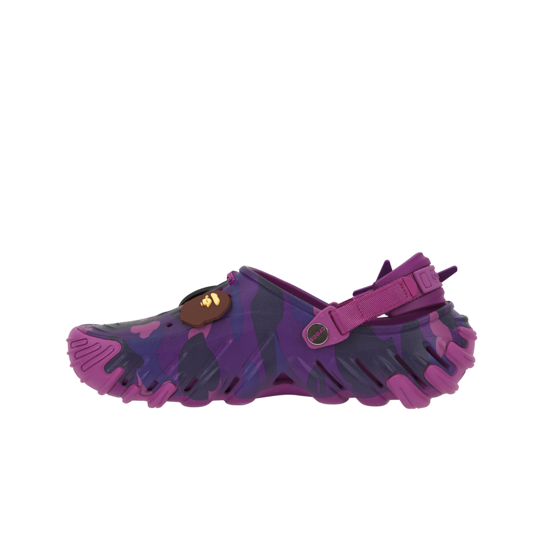 크록스 x 베이프 에코 RO 클로그 퍼플(Crocs x BAPE Echo RO Clog Purple) - 3