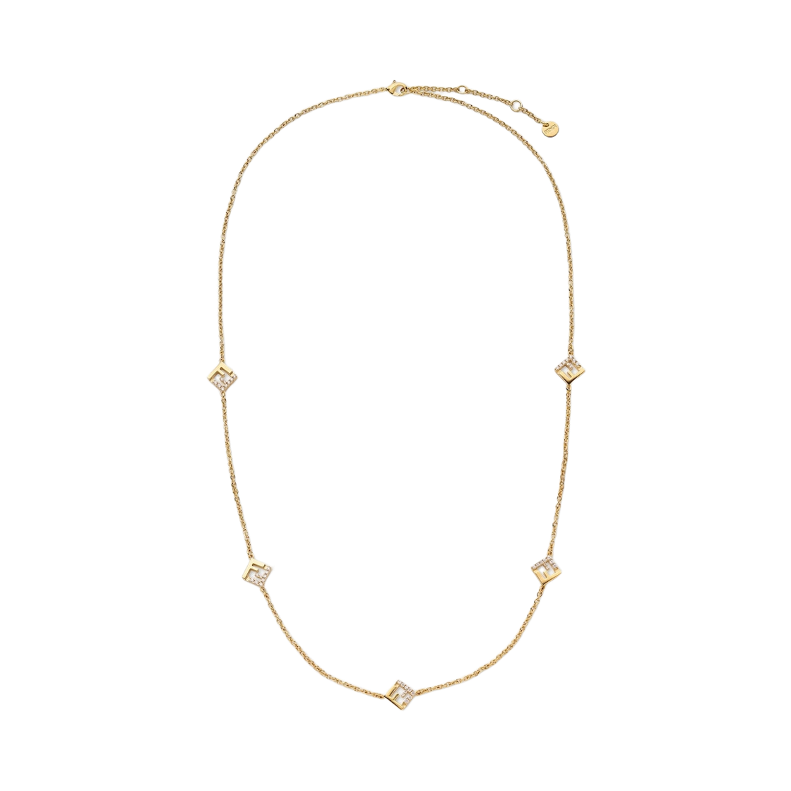 (W) 펜디 포에버 펜디 네클리스 골드((W) Fendi Forever Fendi Necklace Gold) - 1