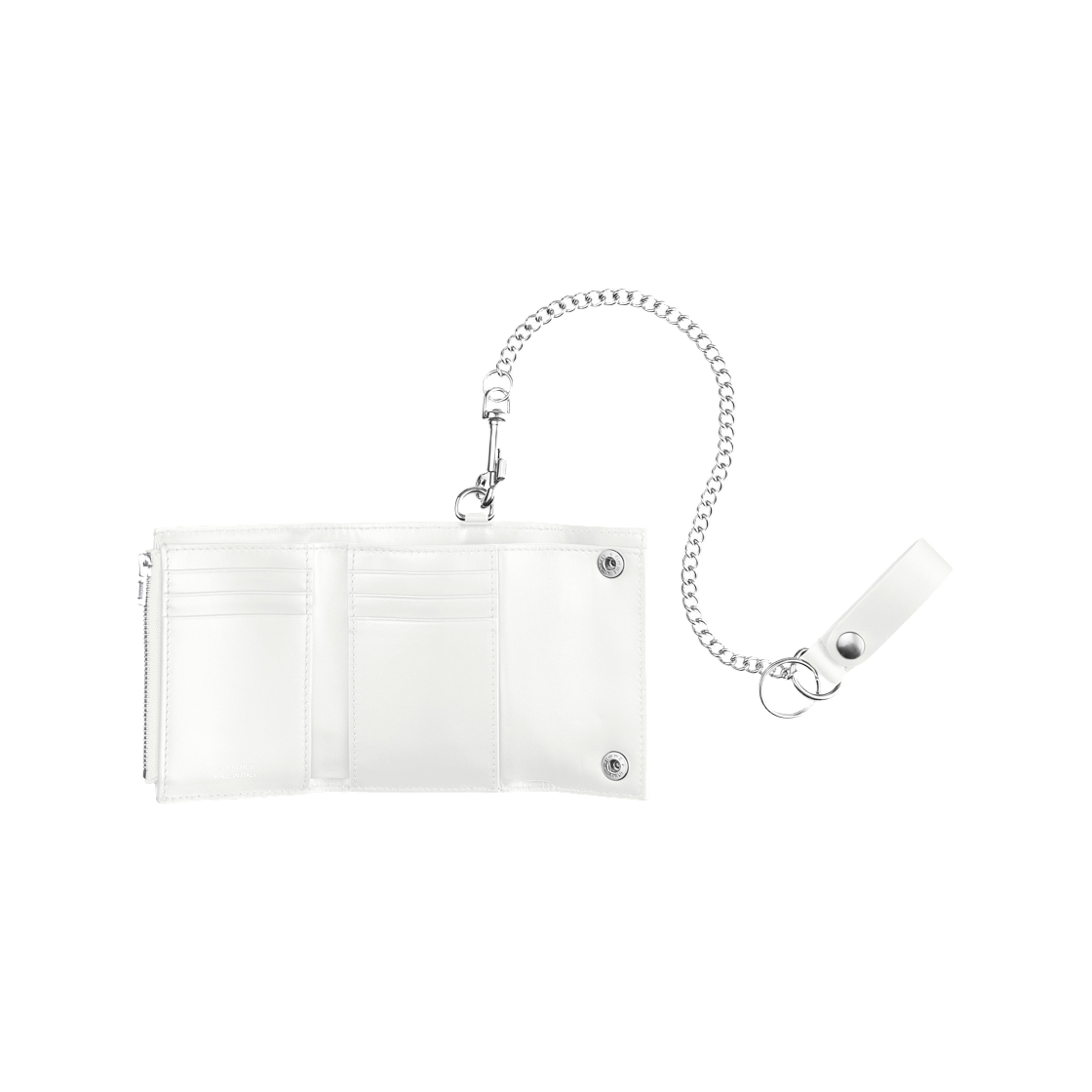 슈프림 레더 체인 월렛 화이트 - 26SS(Supreme Leather Chain Wallet White - 26SS) - 2