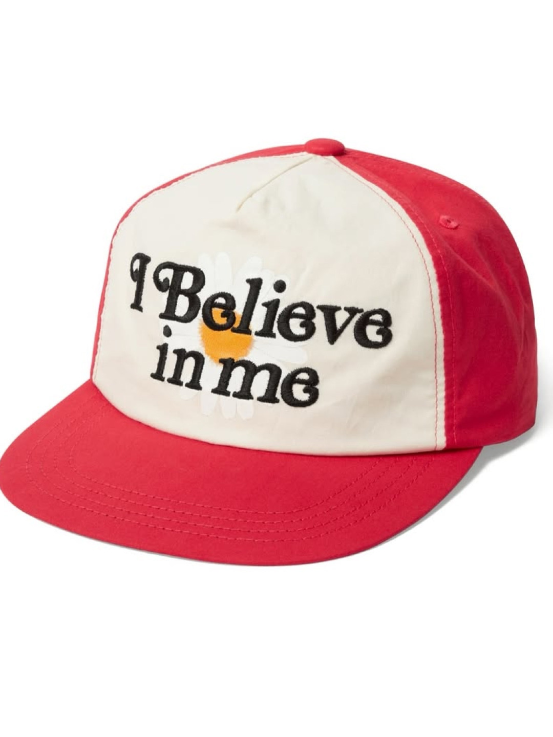 Peaceminusone x Verdy 5 Panel Ball Cap Red, Peaceminusone x Verdy Bulldog Clip Red (Set of 2) 착용 스타일 - 3