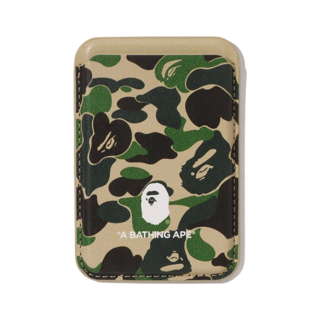 베이프 ABC 카모 마그넷 카드 케이스 모바일 그린(BAPE ABC Camo Magnet Card Case Mobile Green)