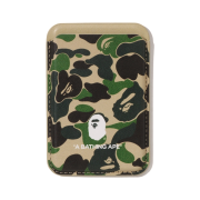 BAPE ABC Camo Magnet Card Case Mobile Green