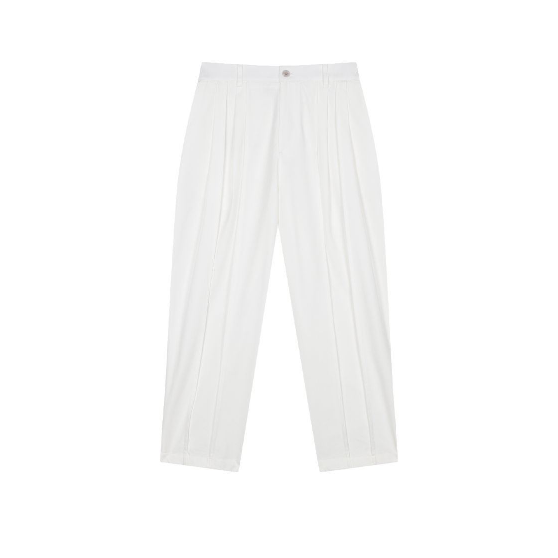 지오송지오 개더 플리츠 벌룬 팬츠 화이트 ZI2PT205WH(ZIOSONGZIO Gather Pleats Balloon Pants White) - 1