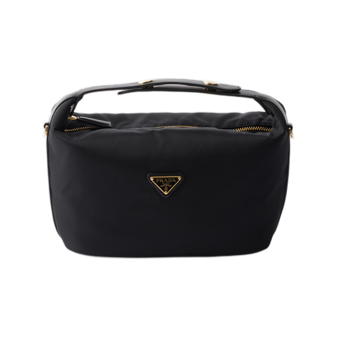 1BC302-RDLN-F0002 Prada Cherie Re-Nylon Mini-Bag Black