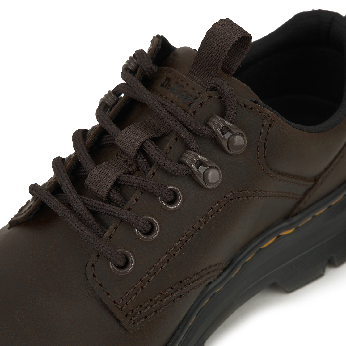닥터마틴 리더 크레이지 호스 레더 유틸리티 슈즈 다크 브라운(Dr. Martens Reeder Crazy Horse Leather Utility Shoes Dark Brown) - 7