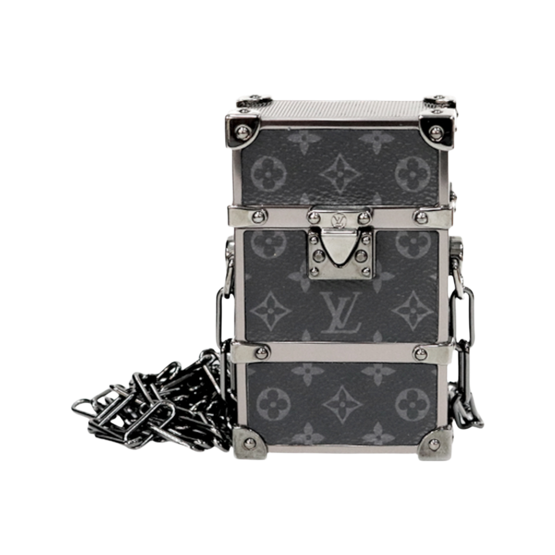ITHU2IFNIRKP Louis Vuitton Monogram Eclipse Mini Trunk Box