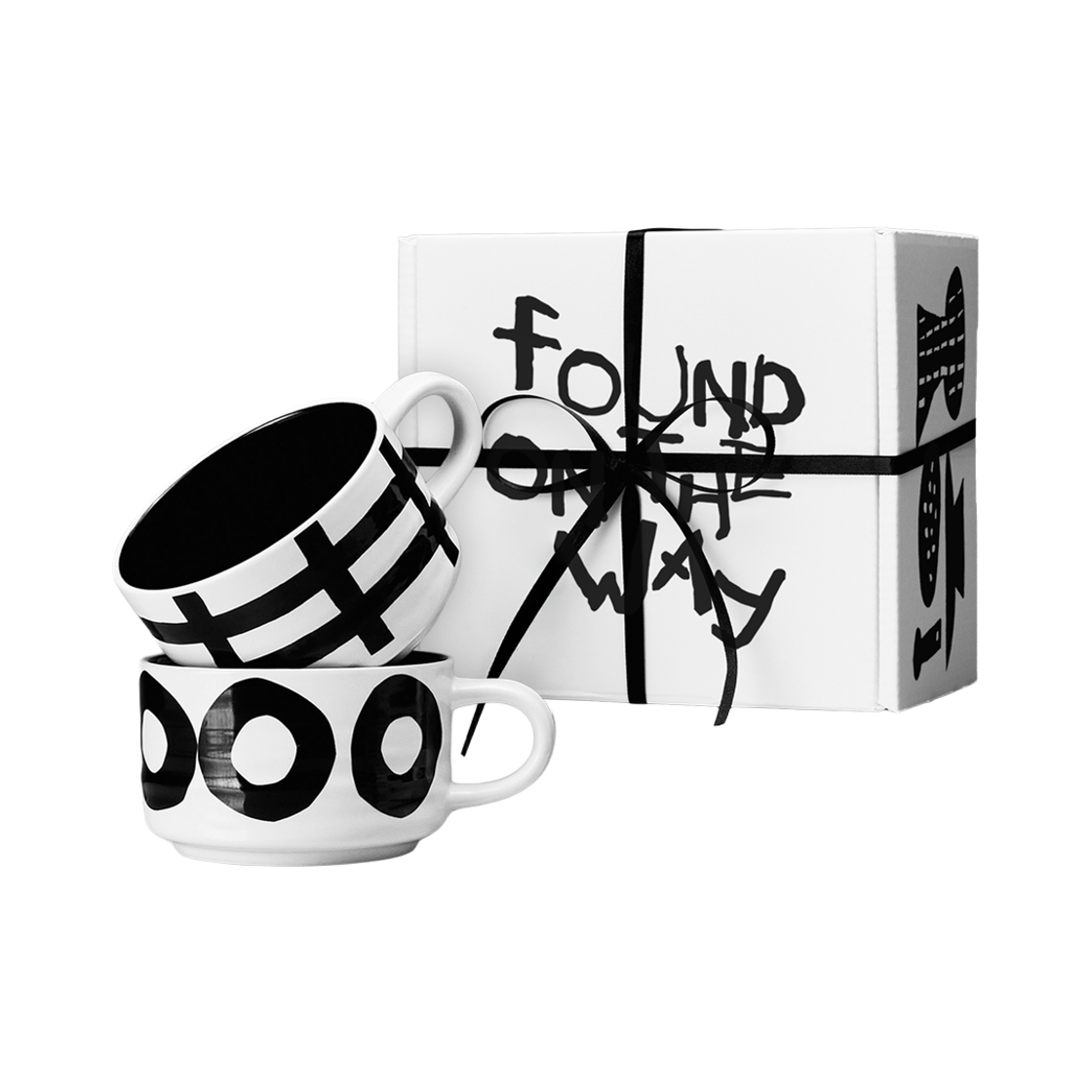 로파서울 [선물포장] 패턴 오브제 머그 컵_택 1 (2 types)(LOFA SEOUL [GIFT PACKAGE] Pattern Object Mug Cup (2 Types))