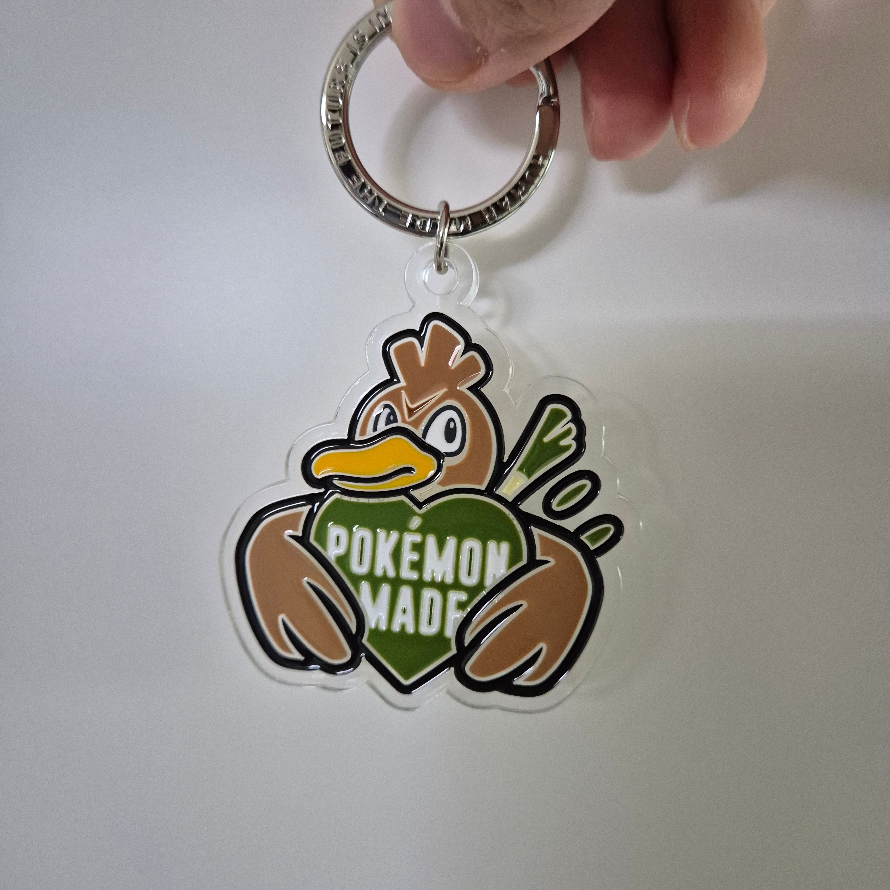 Human Made x Pokemon Made Key Ring #2 Green 착용 스타일