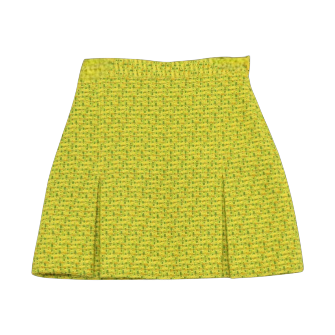 IT78TARJW69C Gucci 690942 Crepe Fancy Tweed Skirt