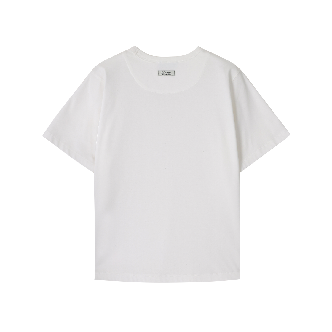 (W) 송지오 하트스톤 슬림 티셔츠 화이트((W) SONGZIO Heart Stone Slim T Shirt White) - 2