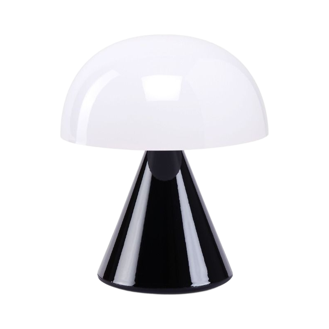 렉슨 미나 S 램프 머쉬룸 라이트 무드 램프 글로시 블랙(Lexon Mina S Lamp Mushroom Light Mood Lamp Glossy Black)