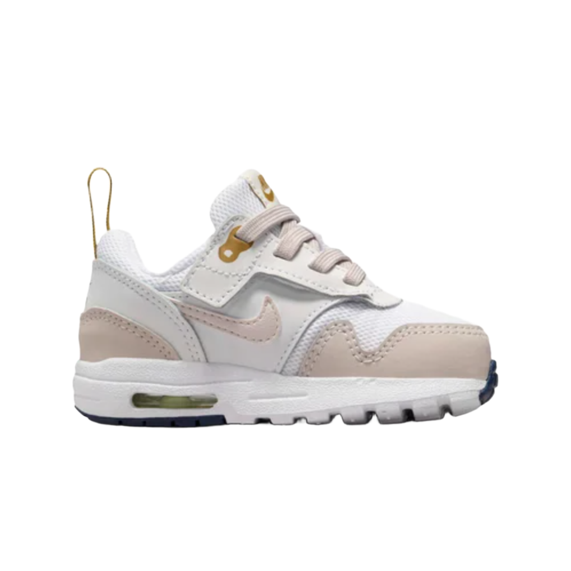 DZ3309-103 (TD) Nike Air Max 1 EasyOn White Bronzine