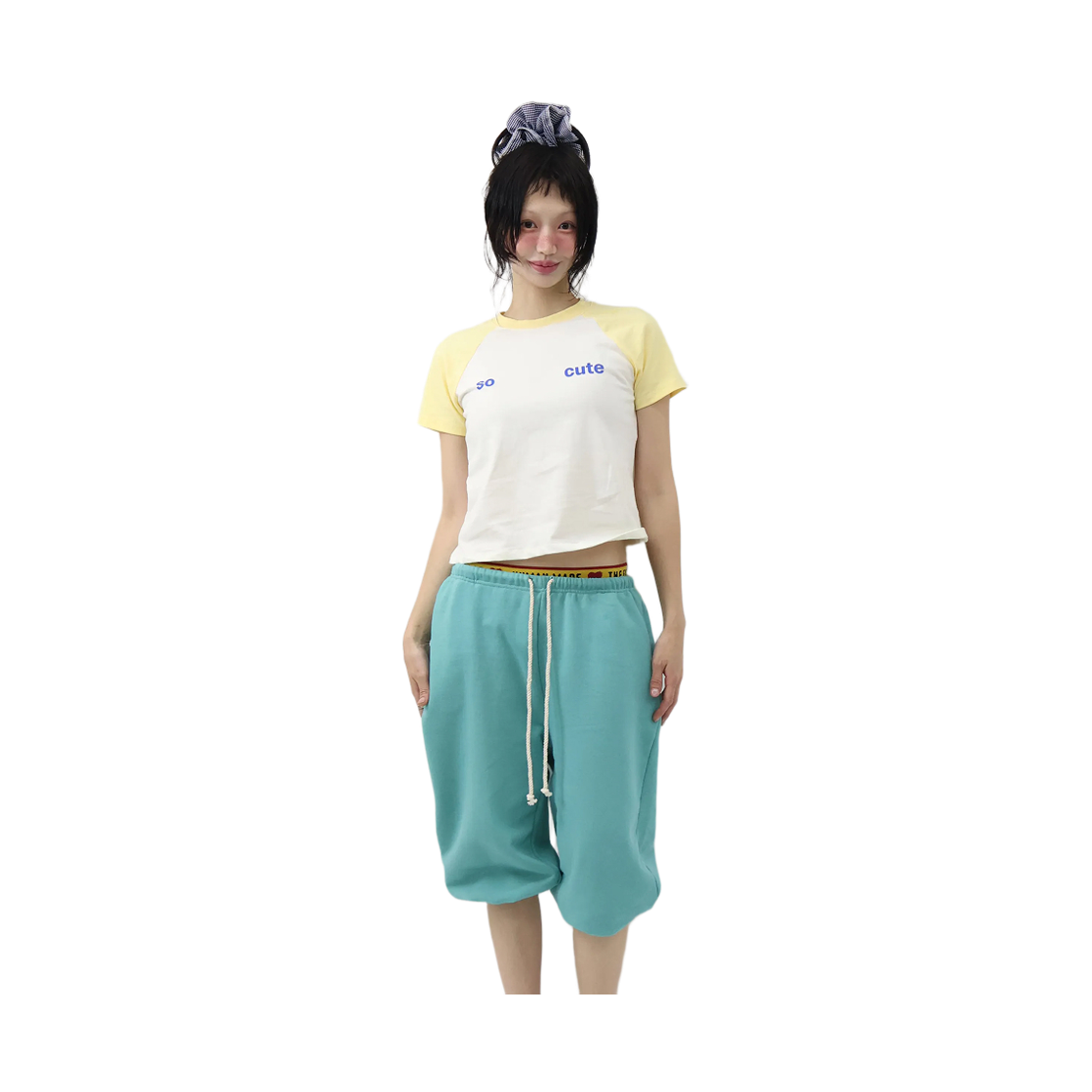 키코지 앤드 터프 미디 스웻 팬츠 민트(kikozy And Tough Midi Sweat Pants_Mint) - 3